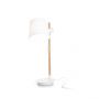 Ideal Lux Επιτραπέζιο Φωτιστικό Ξύλινο/Μεταλλικό Λευκό Axel Tl1 282091