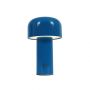 Inlight Επιτραπέζιο Επαναφορτιζόμενο Φωτιστικό Led Μεταλλικό Μπλε 3000K 3036-Dimmable