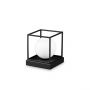 Ideal Lux Επιτραπέζιο Φωτιστικό Μεταλλικό Μαύρο 18,5x22 Εκ. Lingotto Tl1 Small