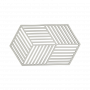 Zone Denmark Σουπλά Για Ζεστά Σκεύη Σιλικόνης 24x14 - Hexagon Warm Grey