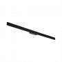 Ideal Lux Φωτιστικό Τοίχου Εξωτερικού Χώρου Led Μαύρο 144 Εκ. Linea Ap 328607