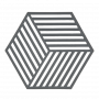 Zone Denmark Σουπλά Για Ζεστά Σκεύη Σιλικόνης 16x14 - Hexagon Cool Grey