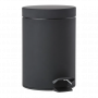 Zone Denmark Κάδος Απορριμμάτων Ανοξείδωτος 3 Lt - Solo Black