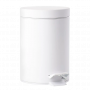 Zone Denmark Κάδος Απορριμμάτων Ανοξείδωτος 3 Lt - Solo White