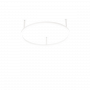 Ideal Lux Φωτιστικό Οροφής Led Αλουμινίου Λευκό Ματ Ø50 4000K Oracle Slim Pl Round 341910