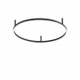 Ideal Lux Φωτιστικό Οροφής Led Αλουμινίου Μαύρο Ματ Ø70 2700K Oracle Slim Pl Round 341927
