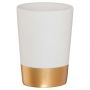 Sealskin GLOSSY Ποτήρι Οδοντόβουρτσας Polyresin 7,4x10 I Gold