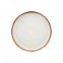 Bitz Πιάτο Φρούτου Stoneware Φ21 Εκ. - Gastro White/Cream