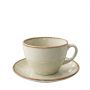 Espiel Green/Khaki Essentials Φλυτζάνι Cappuccino Με Πιατάκι 400 ml 16x8 Κωδικός: OWK103K6