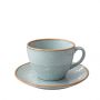 Espiel Blue/Ciel Essentials Φλυτζάνι Cappuccino Με Πιατάκι 400 ml 16x8 Κωδικός: OWM103K6