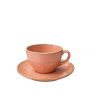 Espiel Pink Essentials Φλυτζάνι Cappuccino Με Πιατάκι 220 ml 14x7,5 Κωδικός: OWS102K6