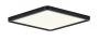 Inlight Πλαφονιέρα Led Με Εναλλαγή Χρώματος 40W 3CCT Μαύρη 50x50 Εκ. 42045-Black