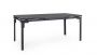 Bizzotto Sarita Επεκτεινόμενο Τραπέζι Φαγητού Μεταλλικό Ανθρακί 240-180x89,5x77,5