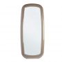 Bizzotto Otilia Καθρέπτης Δαπέδου Mdf Γκρι-Καφέ 80x180