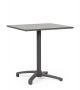 Bizzotto Claret Τραπέζι Φαγητού Εξωτερικού Χώρου Ανθρακί/Ανοιχτό Γκρι 70x70x74