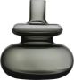 Zone Denmark Βάζο Γυάλινο Φ23x25 - Inu Smoked Grey