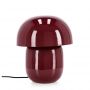 Bizzotto Morland Επιτραπέζιο Φωτιστικό Μεταλλικό Κόκκινο Ø30x34 Εκ.