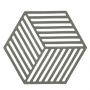Zone Denmark Σουπλά Για Ζεστά Σκεύη Σιλικόνης 16x14 - Hexagon Olive Green