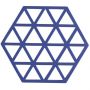 Zone Denmark Σουπλά Για Ζεστά Σκεύη Σιλικόνης 16x14 - Triangles Indigo