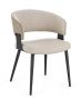 Bizzotto Romy Καρέκλα Υφασμάτινη Μπεζ 54x59x80