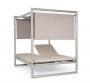 Bizzotto Konnor Daybed Εξωτερικού Χώρου Γκρι 149x213x196