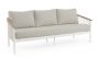 Bizzotto Fenix Τριθέσιος Καναπές Εξωτερικού Χώρου Γκρι 205x75x85