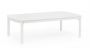 Bizzotto Fenix Τραπέζι Σαλονιού Εξωτερικού Χώρου Off White 115x68,5x35 Εκ.