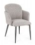 Bizzotto Ercilla Καρέκλα Υφασμάτινη Γκρι 60x61x84