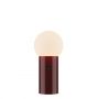 Viokef Επιτραπέζιο Φωτιστικό Led Μπορντώ 32 Εκ. Ratu 4349202 - Dimmable