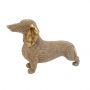 Espiel Σκύλος "Dachshund" Polyresin Χρυσός 18,5x5,8x11,9 Εκ. Κωδικός: FAD212