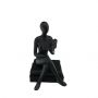 Espiel Διακοσμητική Φιγούρα Polyresin Μαύρη 8x8,3x13 Εκ. Κωδικός: FAD221