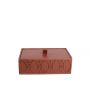 Espiel Κουτί Από Συνθετική Δερματίνη Pu Καφέ 22x15x7 Εκ. Κωδικός: FER109