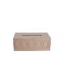Espiel Θήκη Για Χαρτομάντηλα Pu Μπεζ 24x13x8,5 Εκ. Κωδικός: FER206