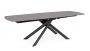 Bizzotto Joakim Επεκτεινόμενο Τραπέζι Φαγητού Κεραμικό Γκρι/Μαύρο 160-240x90x75