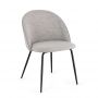Bizzotto New Tanya Καρέκλα Υφασμάτινη Γκρι 51x54x77