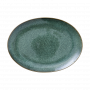 Bitz Πιατέλα Σερβιρίσματος Stoneware 45x34 Εκ. - Gastro Black/Green