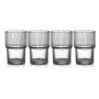 Bitz Ποτήρια Καφέ/Ροφημάτων Γυάλινα Σετ 4 Τμχ 12,5 Εκ. 380 ml - Kusintha Clear