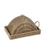 Espiel Δίσκος Με Καπάκι Από Συνθετικό Ρατάν Natural 34x24x18 Εκ. Κωδικός: KOD245