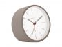 Karlsson Belle Επιτραπέζιο Ρολόι/Ξυπνητήρι Μεταλλικό 11x5x11 I Warm Grey