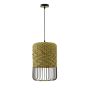 Sunlight Φωτιστικό Οροφής Μεταλλικό/Σχοινί Πράσινο Ø27 Εκ. Alisa-L-Gr 