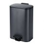 MRShome Κάδος Soft Close Μεταλλικός 30Lt 36,5x25x54 Εκ. I Μαύρος Ματ