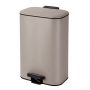MRShome Κάδος Soft Close Μεταλλικός 30Lt 36,5x25x54 Εκ. I Μπεζ Ματ