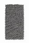 MRSHome EVORA Χειροποίητο Πατάκι Βαμβακερό 60x120 Εκ. I Γκρι Σκούρο