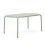 Fatboy Toní Τραπέζι Εξωτερικού Χώρου Αλουμινίου 160x90x76 I Mist Green 