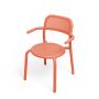 Fatboy Toní Καρέκλα Εξωτερικού Χώρου Αλουμινίου 59,5x55x80,5 I Tangerine 