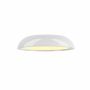 Sunlight Mia - Πλαφονιέρα Led Μεταλλική Λευκή Φ45 Εκ. - Dimmable