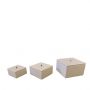 Espiel Κουτιά Mdf/Pu Σετ 3 Τμχ 20x20x12 Εκ. Κωδικός: NKL114