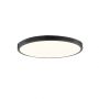 InLight Πλαφονιέρα Οροφής Led Με Εναλλαγή Χρώματος Μαύρη Ø40x5 Εκ. 42035-C-Black