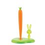 Alessi BUNNY & CARROT Θήκη Για Ρολό Κουζίνας Πράσινη 20,2x16x34 Εκ.