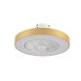 ItLighting Chilko Ανεμιστήρας Οροφής Με Φως Led Χρυσός DC 101000360